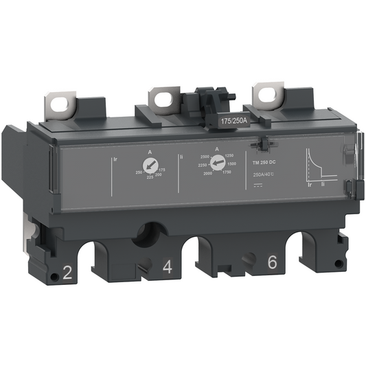 Schneider Electric-C163TM160D-NSX160DC DECL TMDC 3P3D 160A