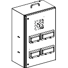 Schneider Electric-KSB250SM428-Canalis KSB - coffret de dérivation 250A 25 MODULES
