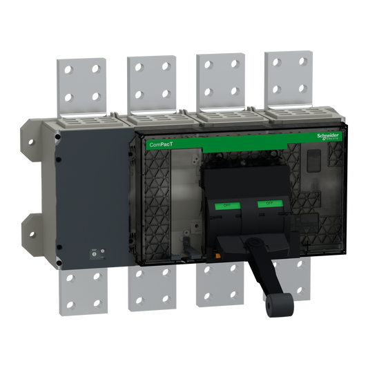 Schneider Electric-C250S4FM-ComPacT NS2500NA - interrupteur-sectionneur  - 2500A - 4P - fixe - manuel