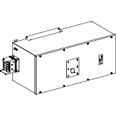 Schneider Electric-KSA1000ABDD5-Canalis KSA - alimentation en bout 1000A