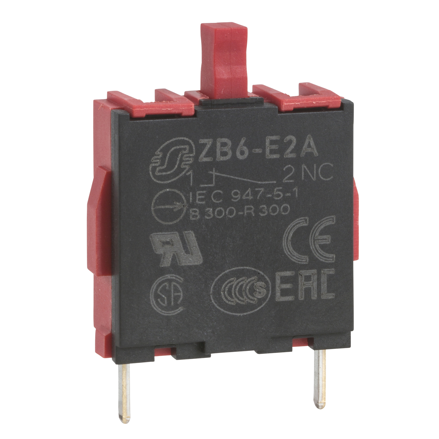 Schneider Electric-ZB6E1A-Harmony ZB6 - bloc contact pour bouton - Ø16mm - 1F - alliage d'argent