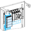 Schneider Electric-LVS04074-B. alim. INV-INS320-400 vert.