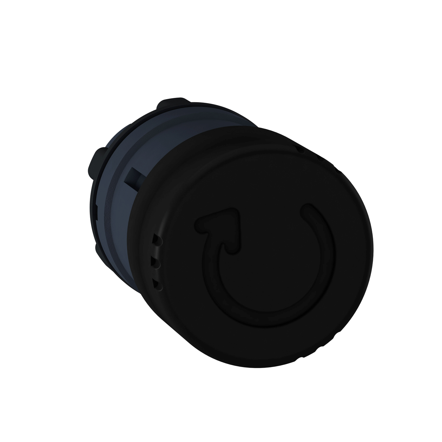 Schneider Electric-ZB5AS42-Harmony XB5 - tête coup de poing - pousser tourner - Ø30 - noir