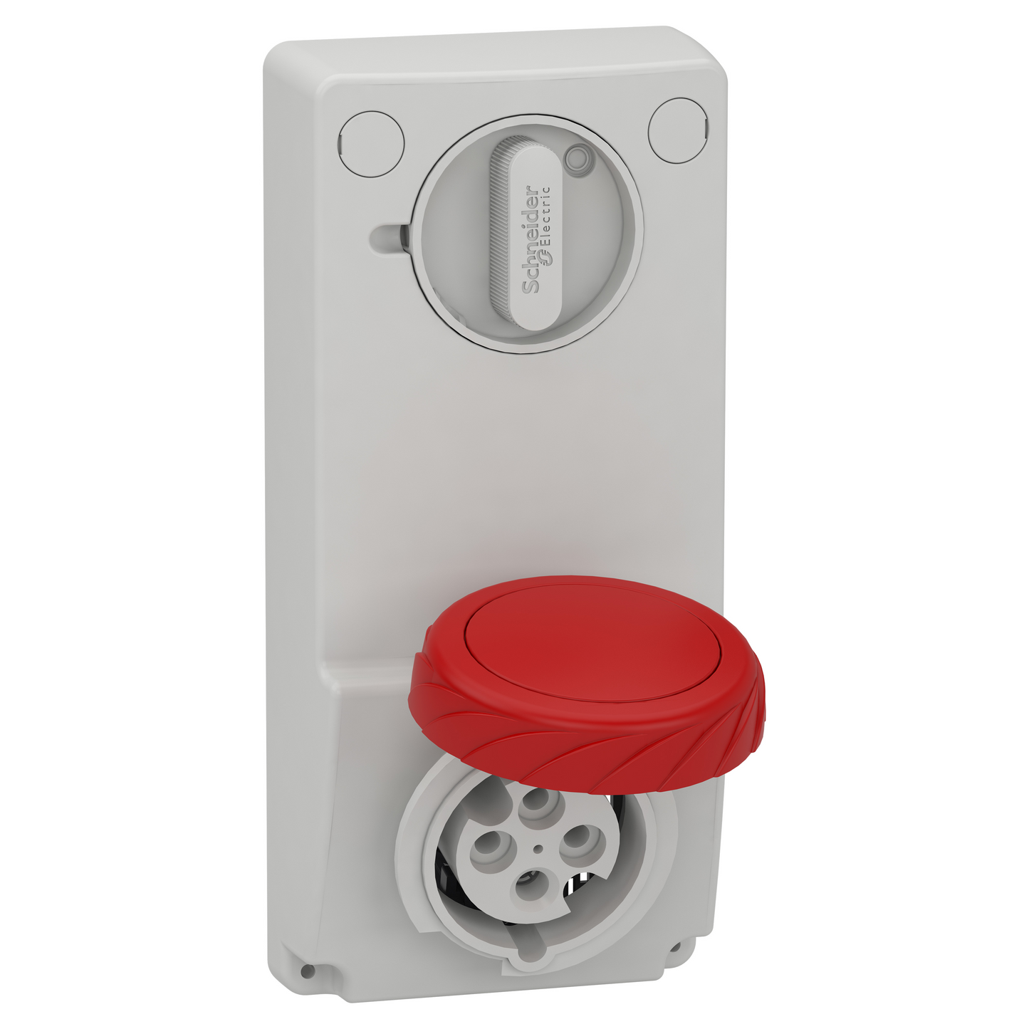 Schneider Electric-82085-Mureva - prise verrouillable 16 A - 3P+T - 380-415 V CA - IP65 - sur panneau