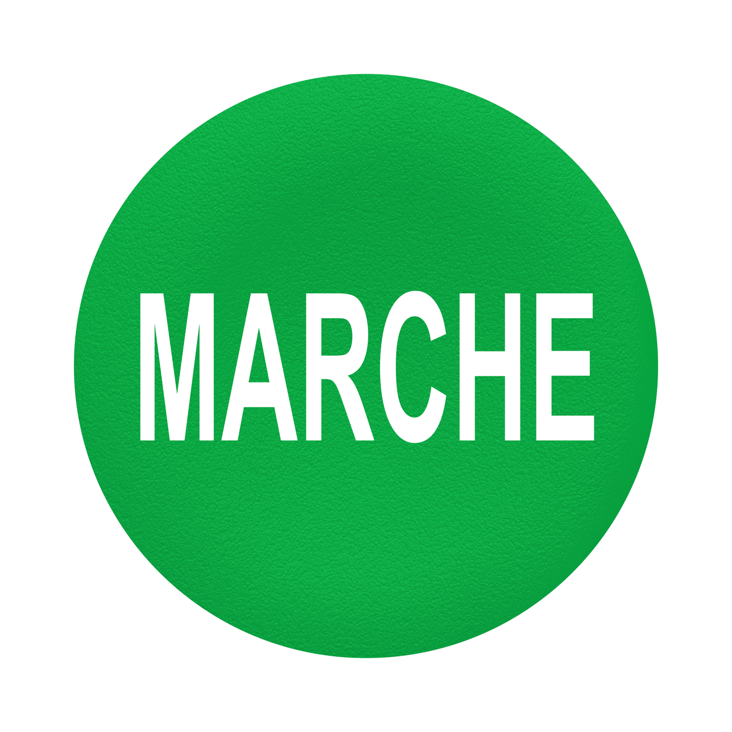 Schneider Electric-ZBAF342-Harmony - capsule pr bouton poussoir - Ø22 - affleurant lisse - 'MARCHE' - vert