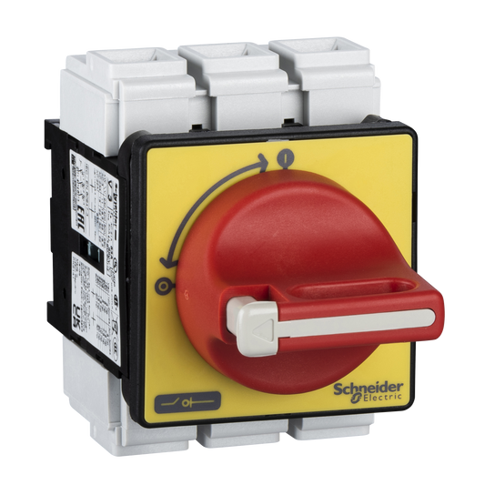 Schneider Electric-VCF3-TeSys VCF - inter.-sectionneur - 3P - 690V 63A - poignée rouge cadenassable