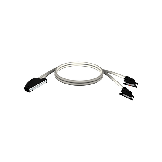 Schneider Electric-BMXFCC303-Modicon X80 - cordon - connecteur 40 contacts - connecteur 2xHE10 - 3m