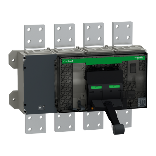 Schneider Electric-C320N4FM-ComPacT NS3200N - bloc coupure ss déclencheur - 3200A - 4P - 70kA - fixe manuel