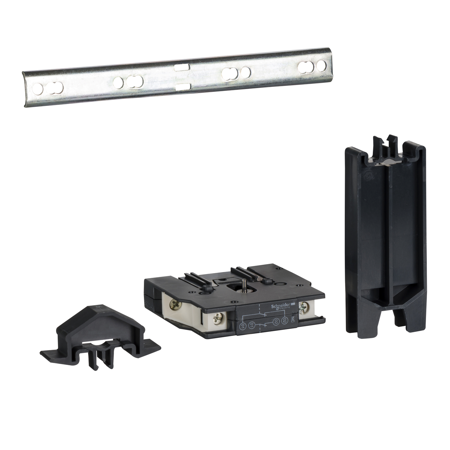 Schneider Electric-LA9D4002-TeSys D - forçage mécanique - 4p/3p - inverseur