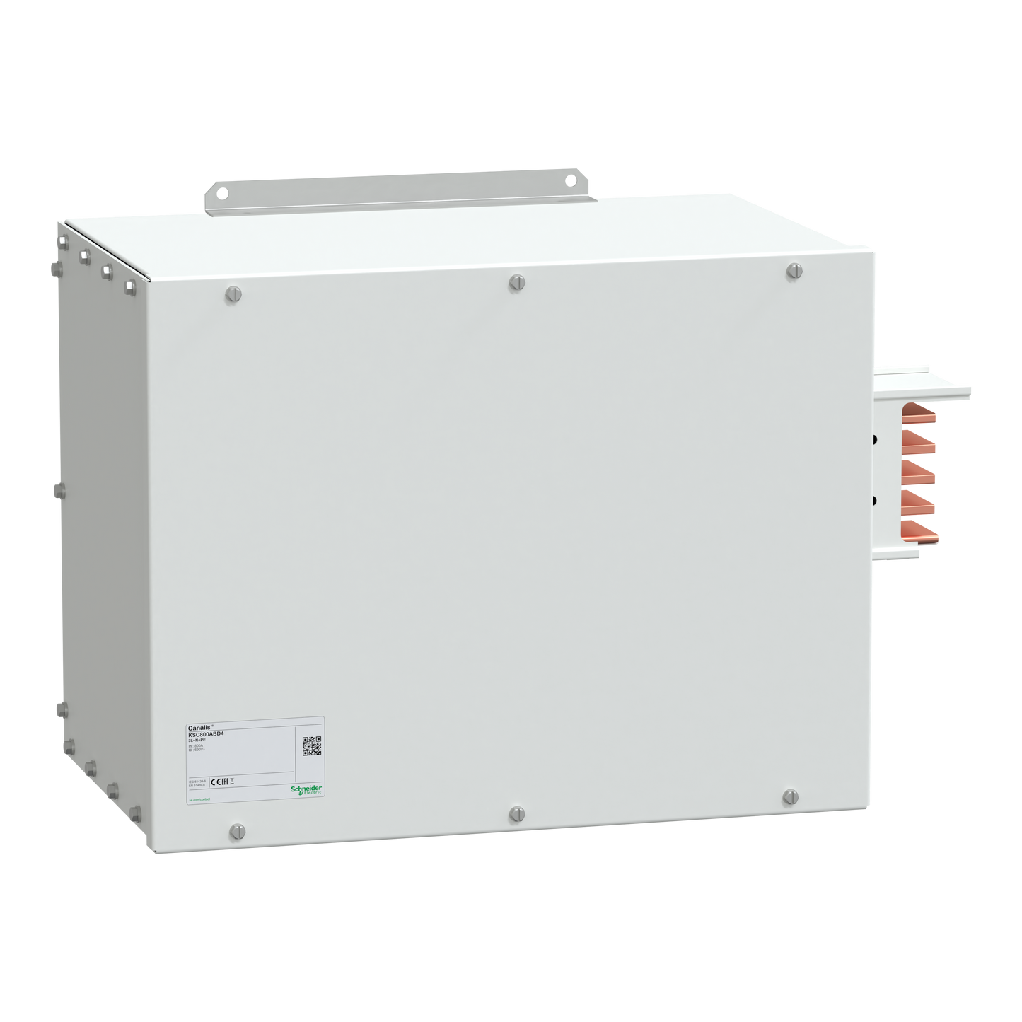 Schneider Electric-KSA630ABD4-Canalis KSA - unité d'alimentation 630A - montage droite