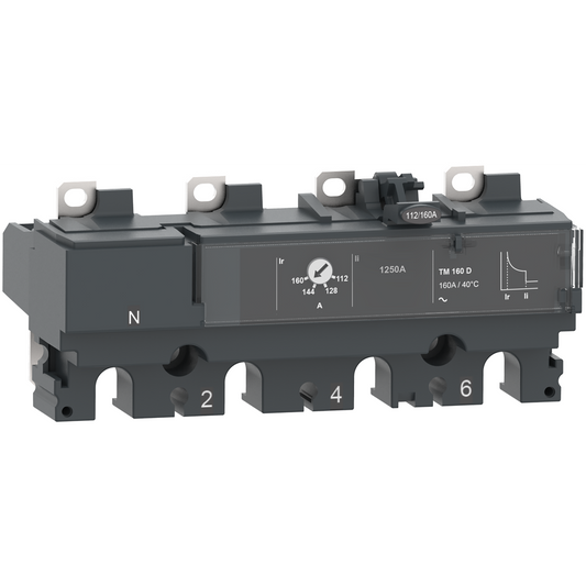Schneider Electric-C106TM040-ComPacT NSX - Déclencheur magnéto-thermique - TM-D 40A - 4P3D pour NSX100