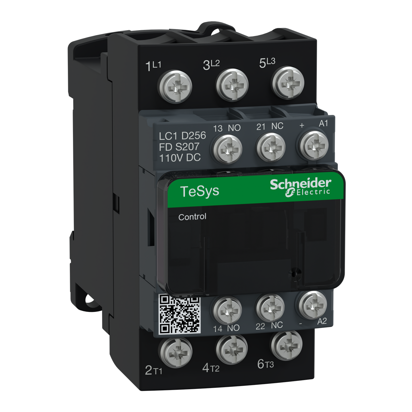 Schneider Electric-LC1D256FDS207-TeSys D - Contacteur tesys lc1d 3p ac3 440v 25 a bobine 110 v cc