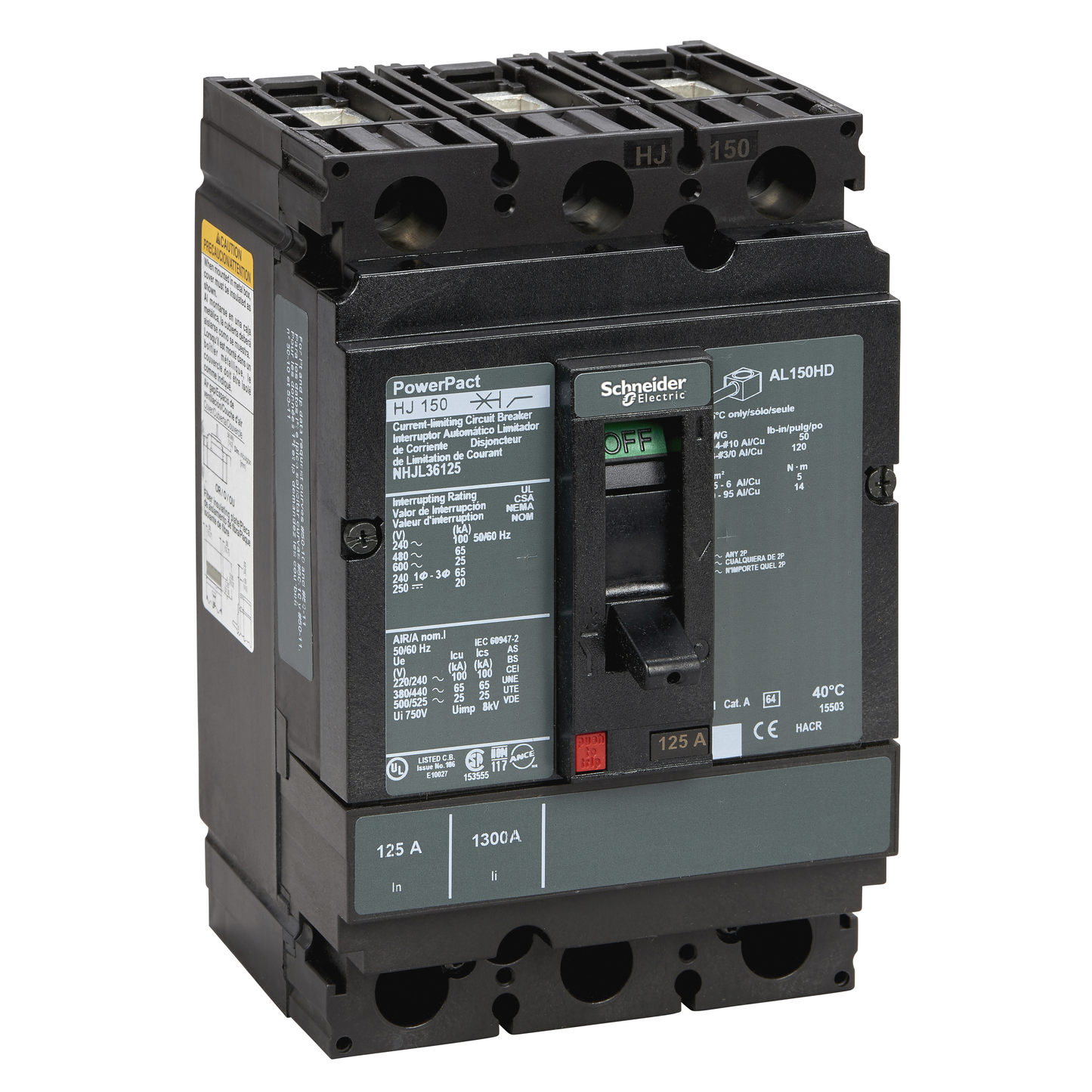Schneider Electric-NHJL36125-DISJONCTEUR BOITIER MOULE