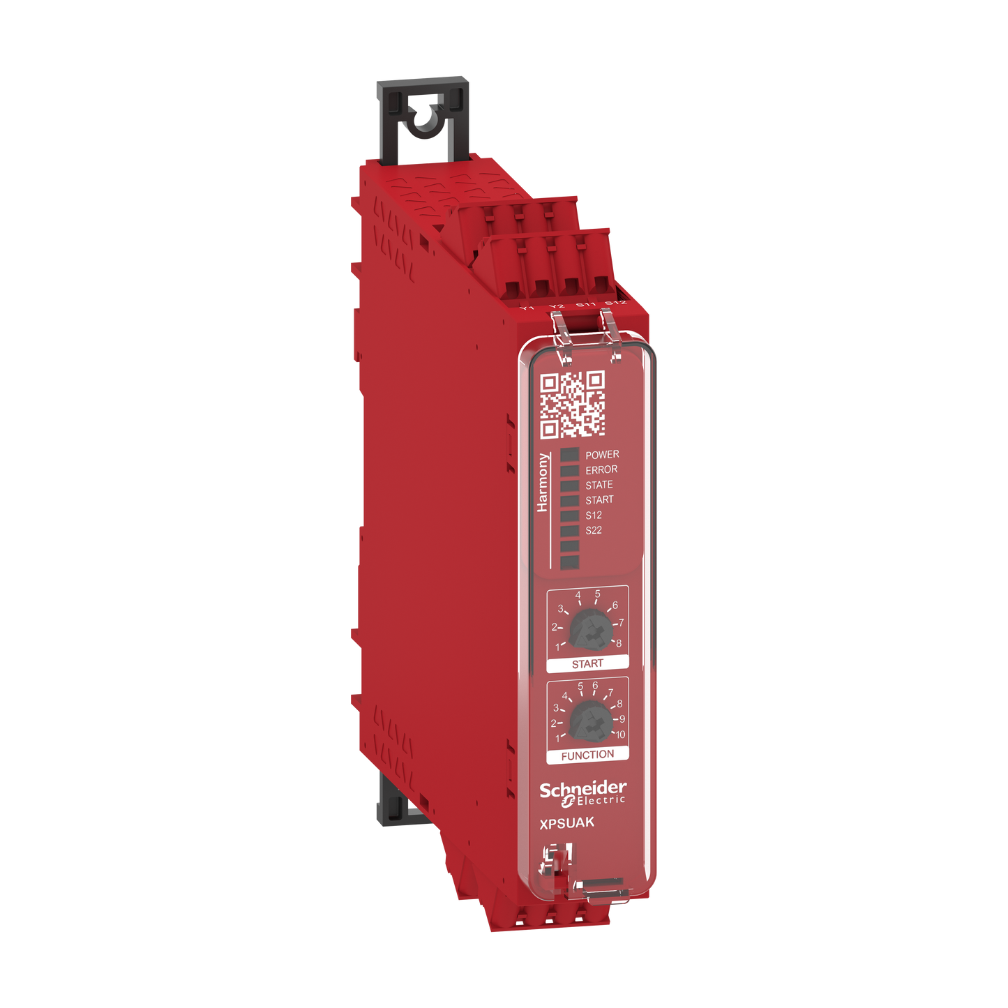 Schneider Electric-XPSUAK12AC-Mod sécu Cat4 2F1O 24V ressort