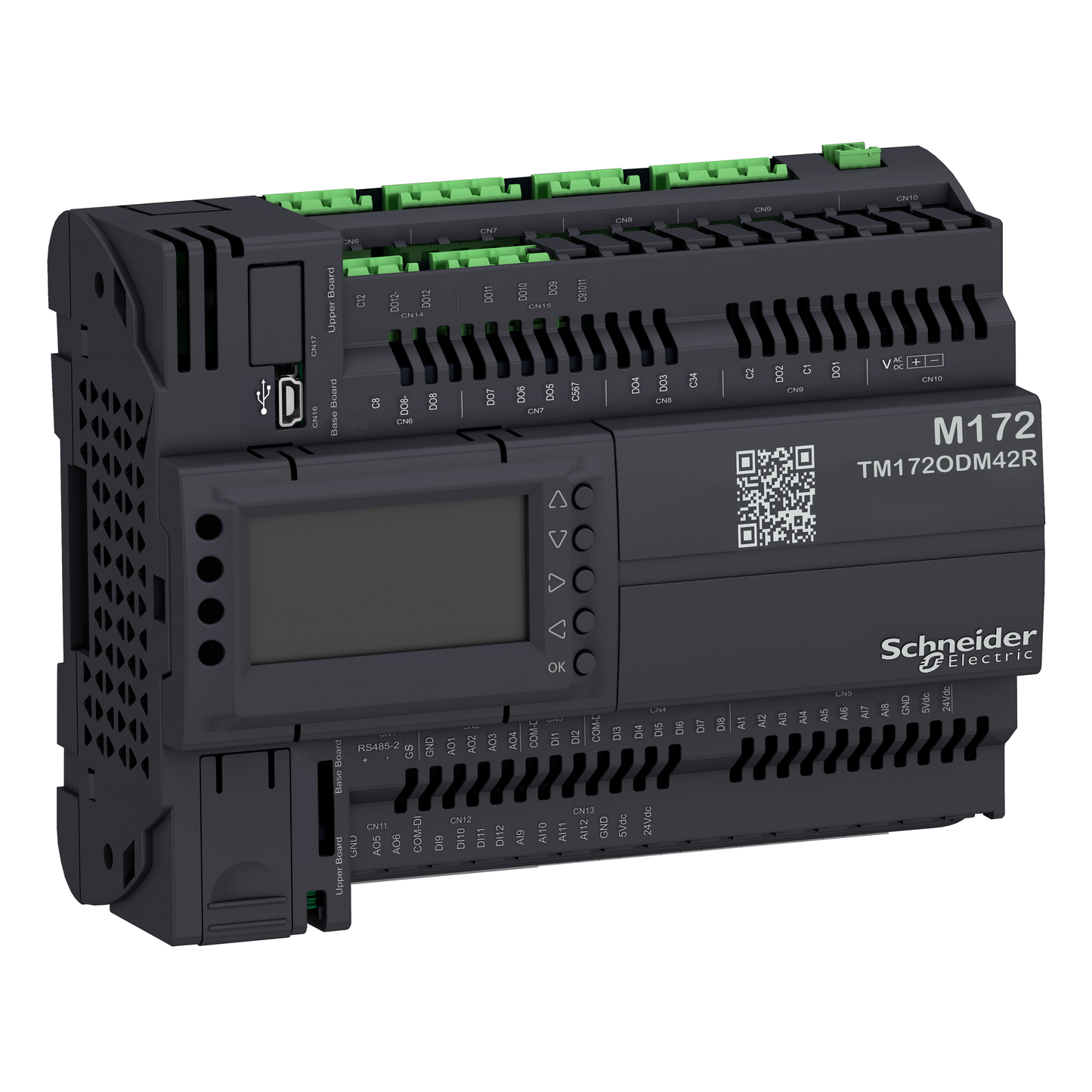 Schneider Electric-TM172ODM42R-M172 Opt. Display 42 I/Os, 2 RS485 Isol M172 Opt. Display 42 I/Os, 2 RS4