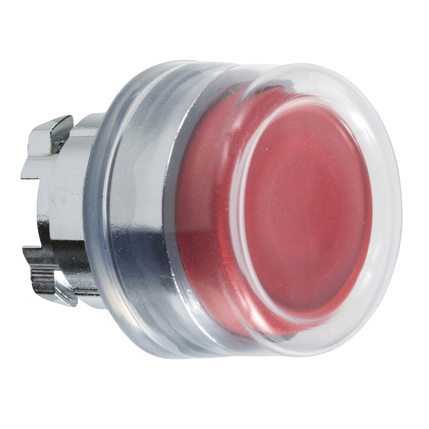 Schneider Electric-ZB4BP4-Harmony tête de bouton poussoir + capuchon IP69K - Ø22 - rouge