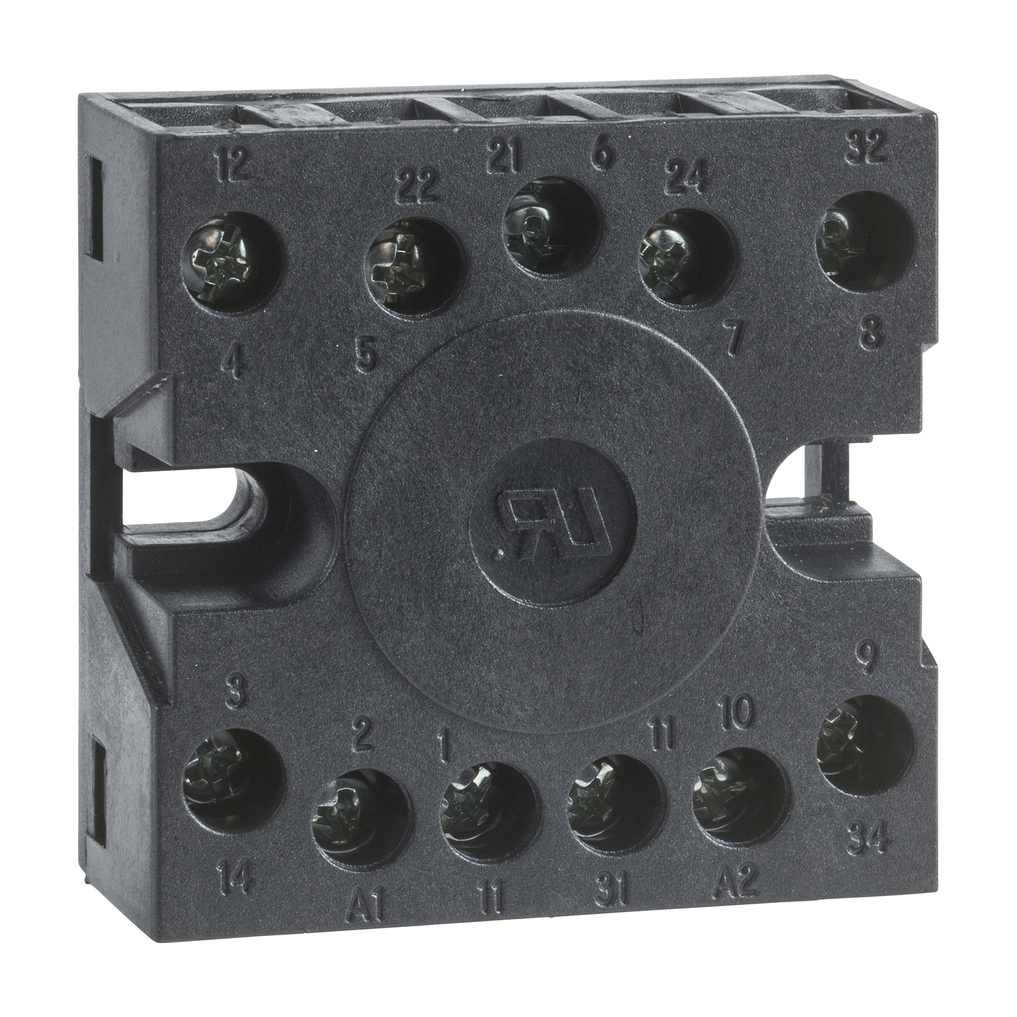 Schneider Electric-RE48ASOC11AR-Harmony Time - embase IP20 à raccordement à vis sur face arrière