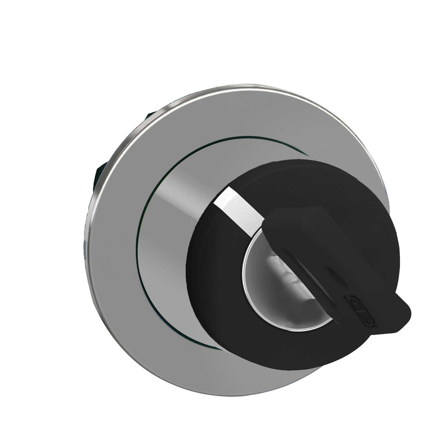Schneider Electric-ZB4FG6-Harmony XB4 - tête bouton tournant clé 455 - flush - 2 pos à rap. - retr G