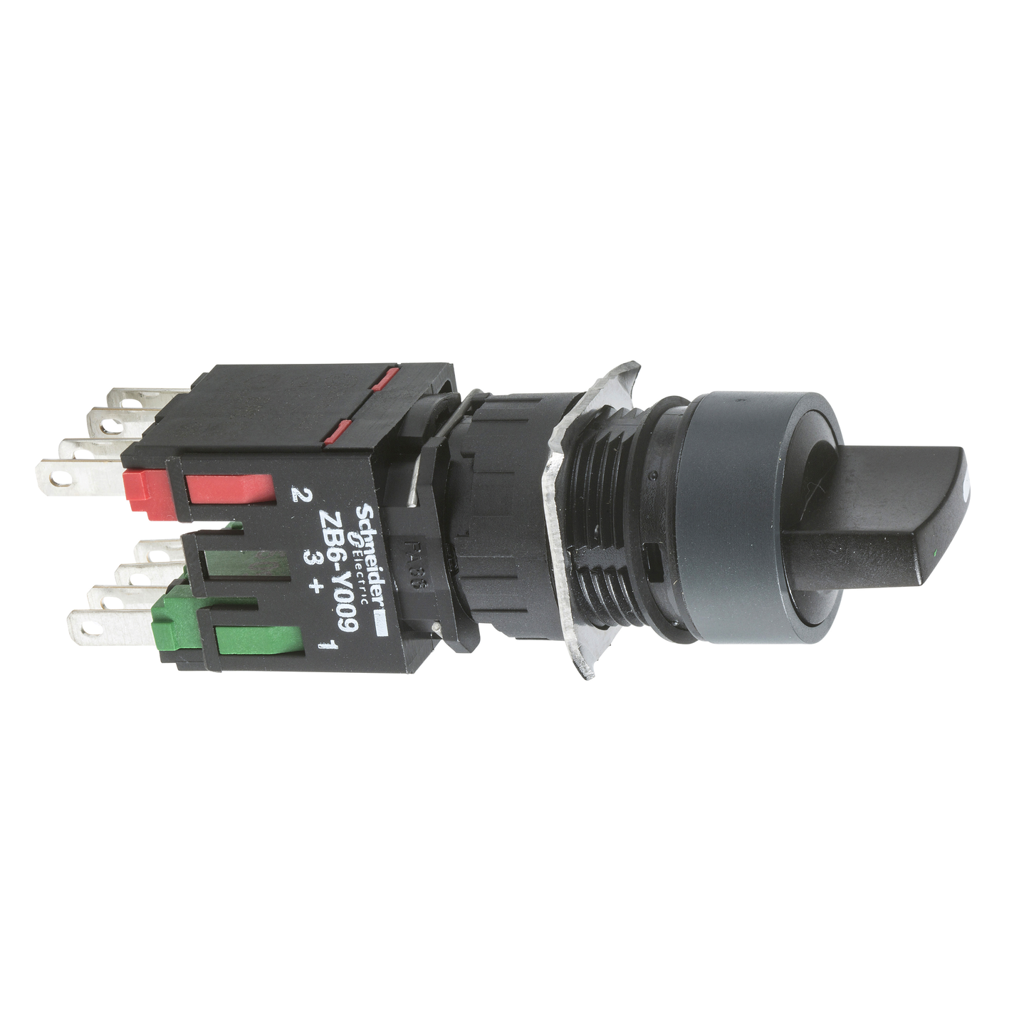 Schneider Electric-XB6AD235B-BOUTON TOURNANT NOIR DIAM