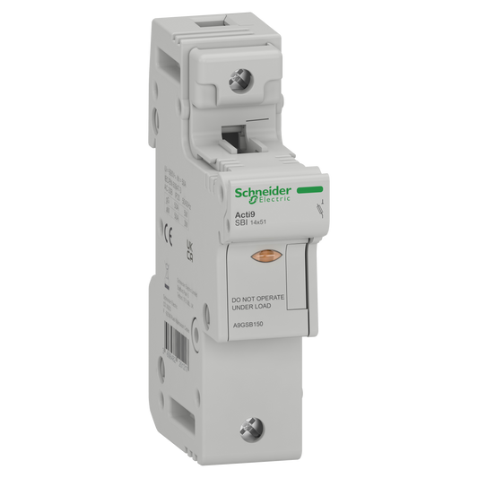 Schneider Electric-A9GSB150-ACTI9 SBI - porte-fusible - 1P - 50A - pour fusible 14x51mm