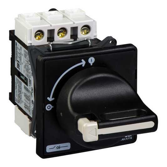 Schneider Electric-VBD01-TeSys VBD - inter.-sectionneur - 3P - 690V 20A - poignée noire cadenassable