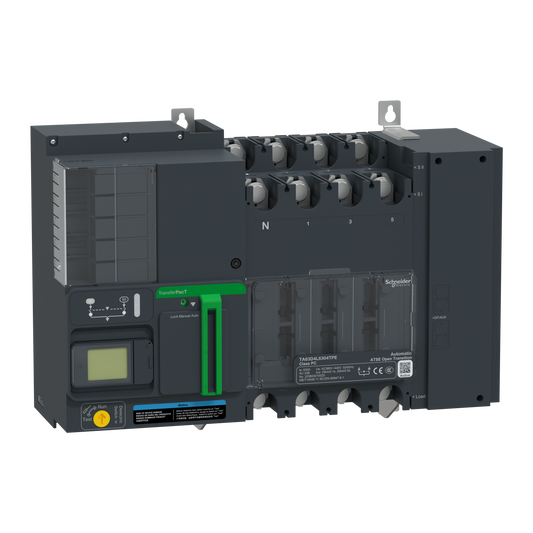 Schneider Electric-TA63D4L5004TPE-TransferPacT Active TA630 - inverseur de sources - LCD - 500A - 4P - 400Vca