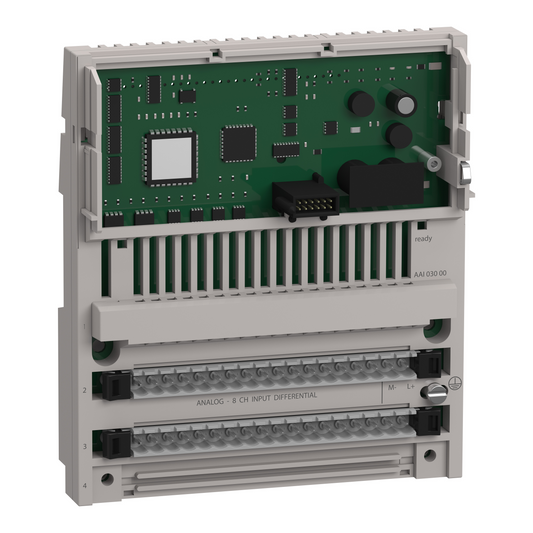 Schneider Electric-170AAI03000-Modicon Momentum - entrée analogique distribuée - 8 entrées différentiel
