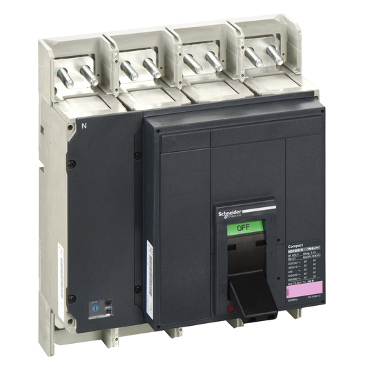 Schneider Electric-33396-ComPact NS1000L - bloc coupure - 4P - 150kA - débrochable électrique