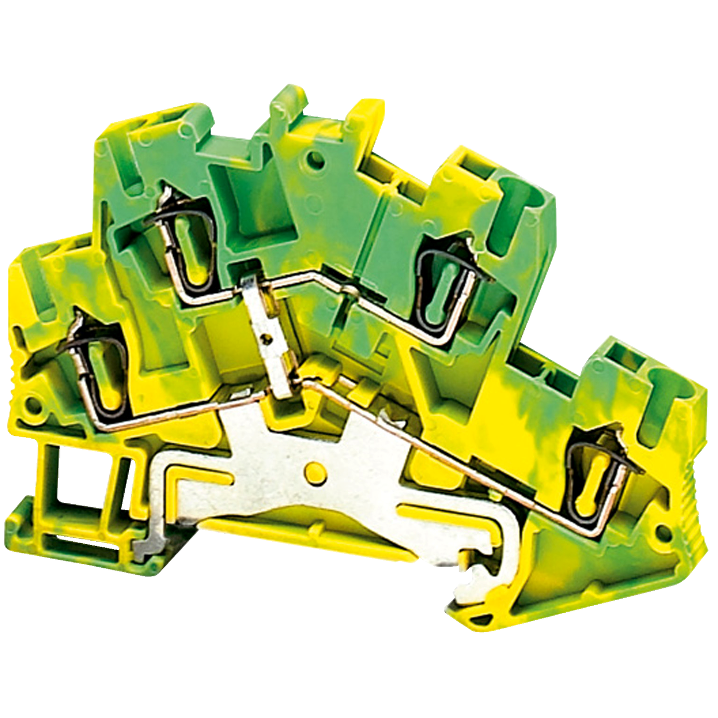 Schneider Electric-NSYTRR24DPE-box of 50 *  BORNE A RESSORT, 2 NIVEAU