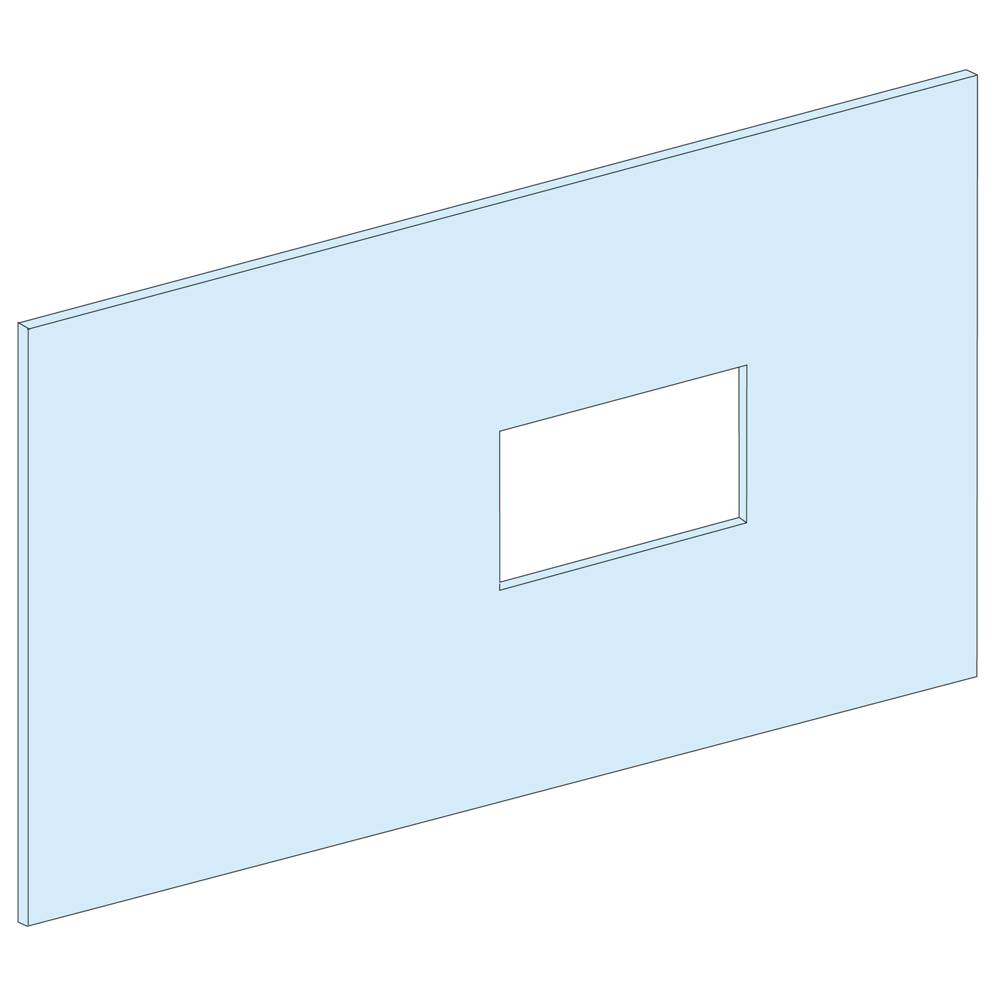 Schneider Electric-LVS03274-Plast. INS-INV630 L600 vert.