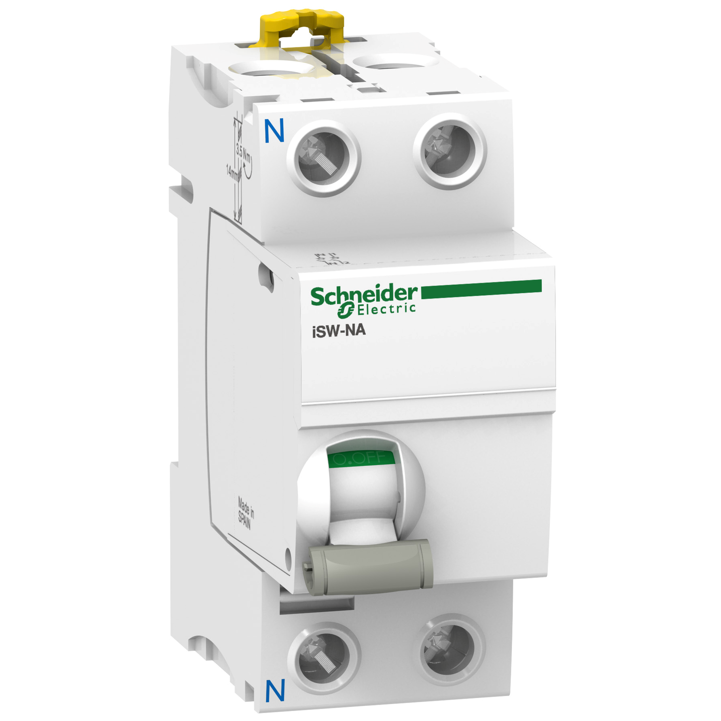 Schneider Electric-A9S70663-Acti9 iSW NA - interrupteur-sectionneur - 1P+N - 63A 250VCA
