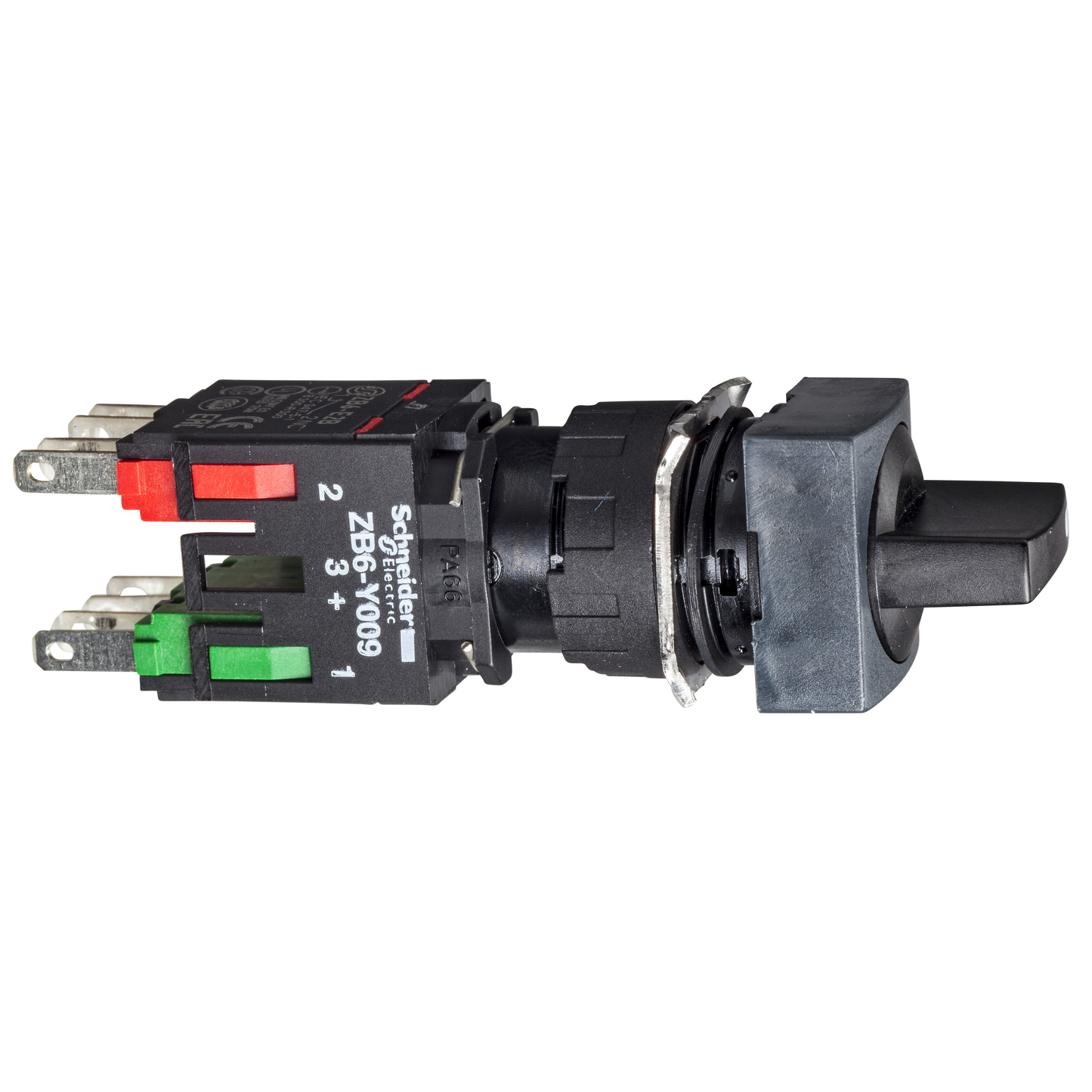Schneider Electric-XB6CD225B-BOUTON TOURNANT NOIR DIAM