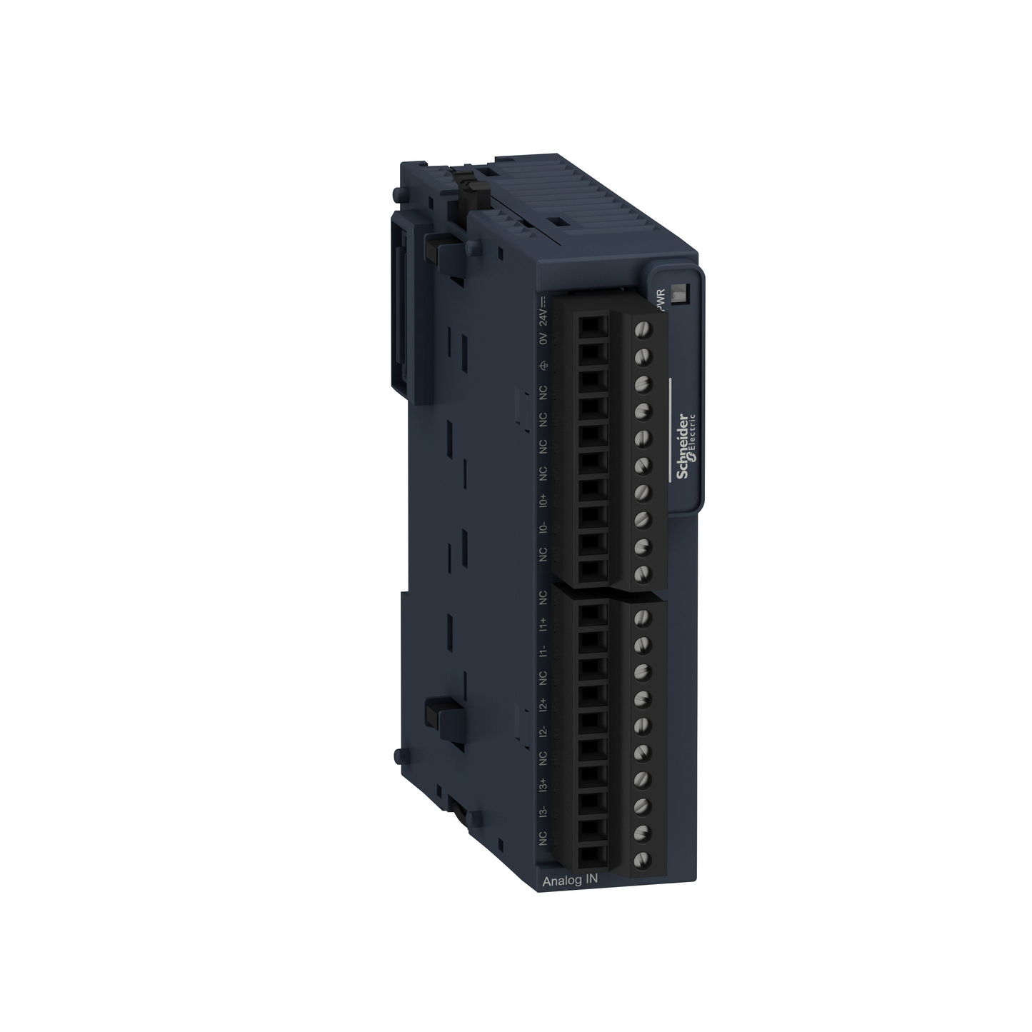 Schneider Electric-TM3AI4-Modicon TM3, module 4 entrées analogiques, -10-0-10V, 0/4-20mA, vis