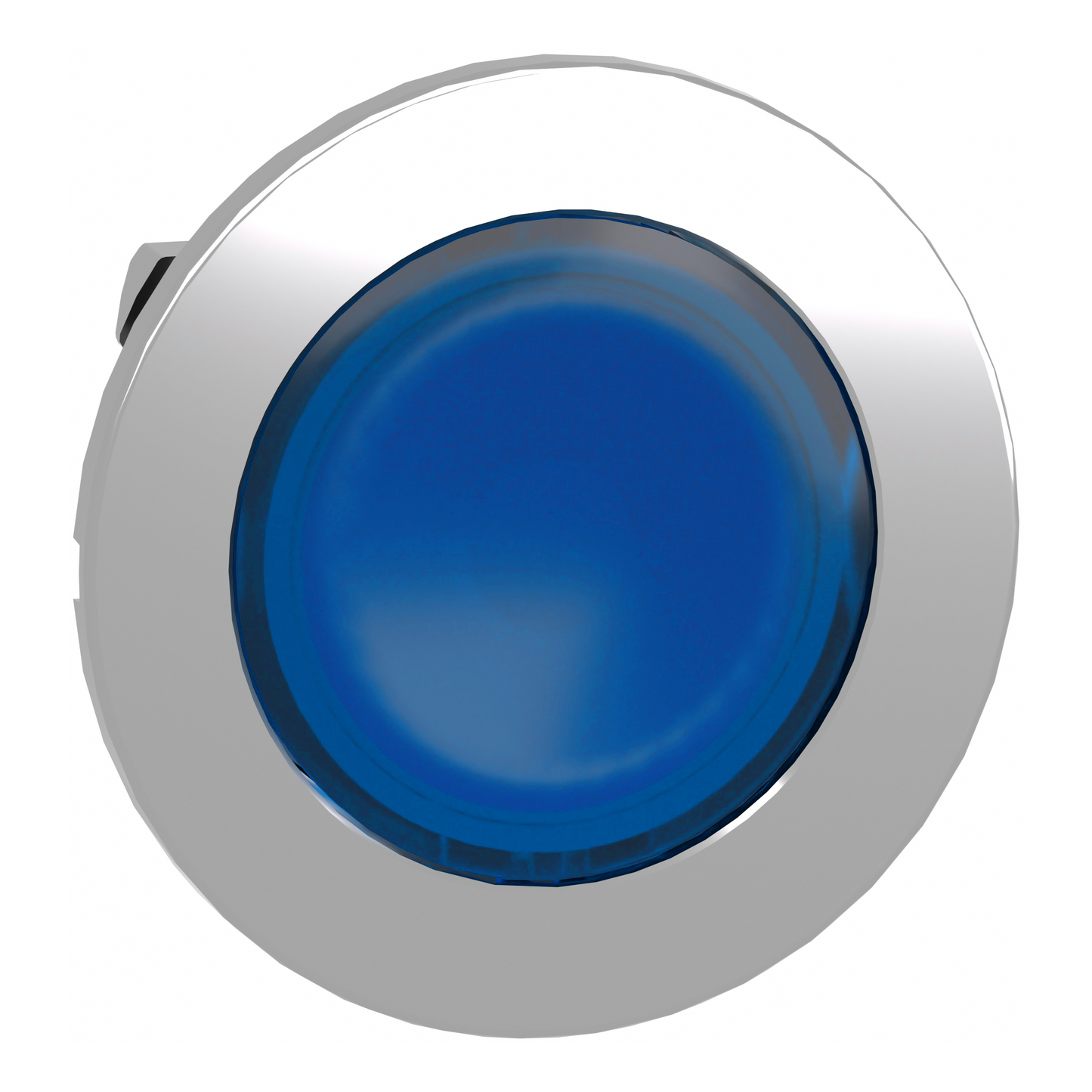 Schneider Electric-ZB4FW363-Harmony XB4 - tête bouton poussoir lum DEL - flush - bleu