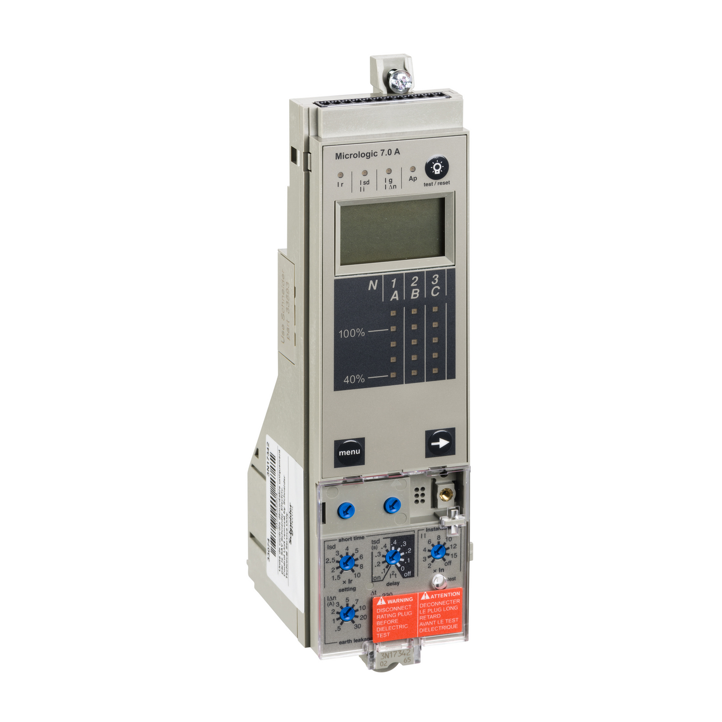 Schneider Electric-33514-ComPact NS630-3200 - déclencheur Micrologic 7.0A - 3P-4P - fixe