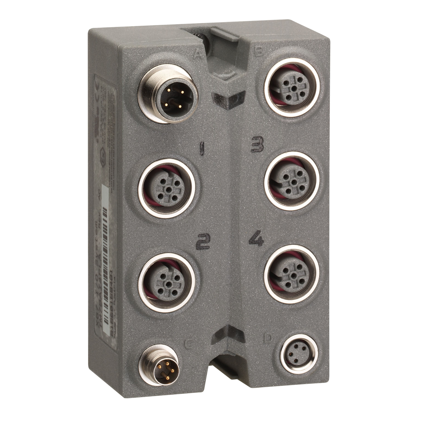Schneider Electric-TM7BAM4CLA-Modicon TM - Ip67 exp. block 2ai 2ao 1