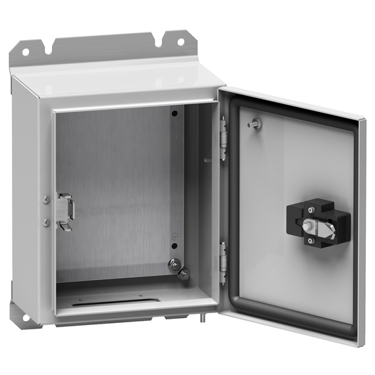 Schneider Electric-NSYS3D6G12840P-PanelSeT S3D - coffret sismique 6G - 1200x800x400 + châssis