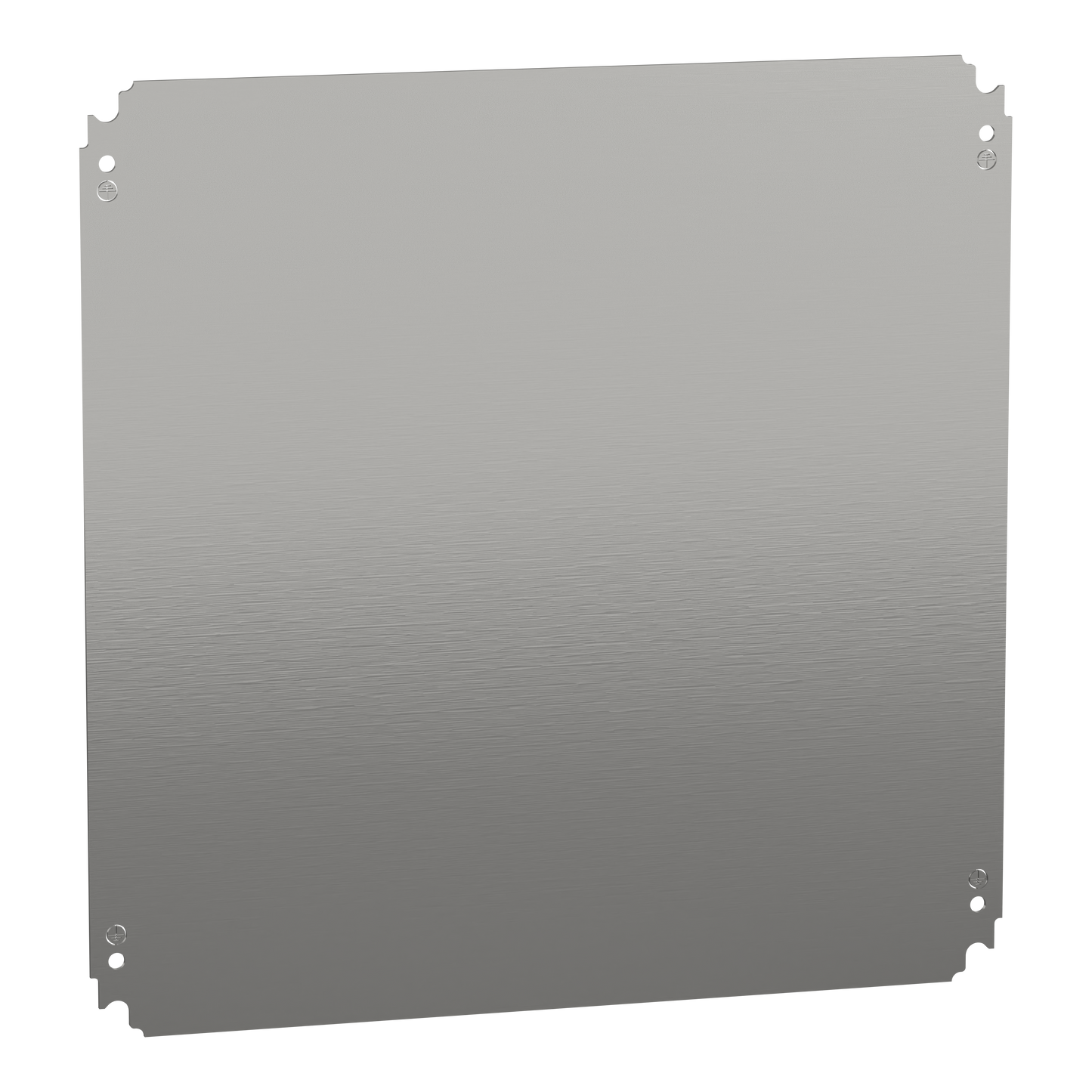 Schneider Electric-NSYMM55-PanelSeT - Thalassa - châssis plein - acier galva. - pour coffret H=500xL=500mm