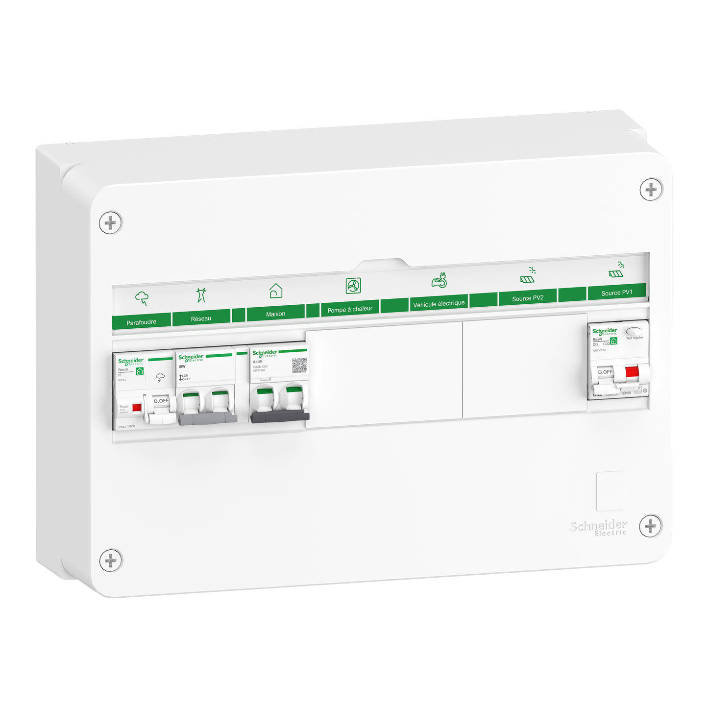 Schneider Electric-R9HPV118A16-R9EC 1R 18M 1PH 6KW CENTR