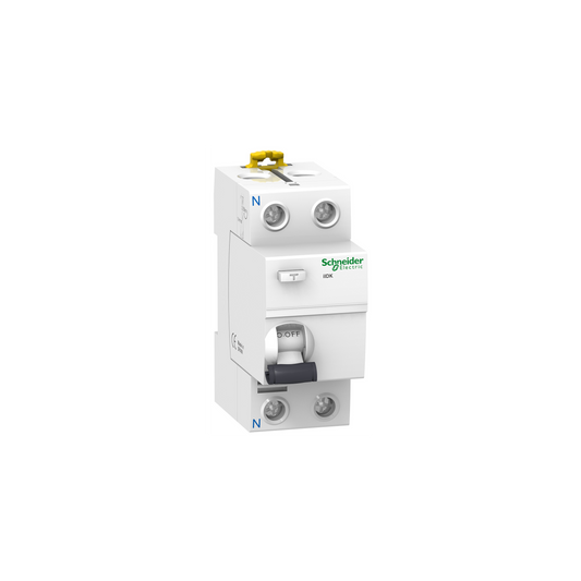 Schneider Electric-A9R55240-Acti9 iIDK - Interrupteur diff - 2P - 40A - 500A/4,5kA - 30mA - Type AC