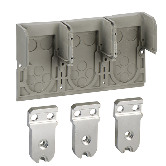 Schneider Electric-33598-ComPacT NS - raccordement prise avant - amont - 3P - fixe - pour NS630-1000