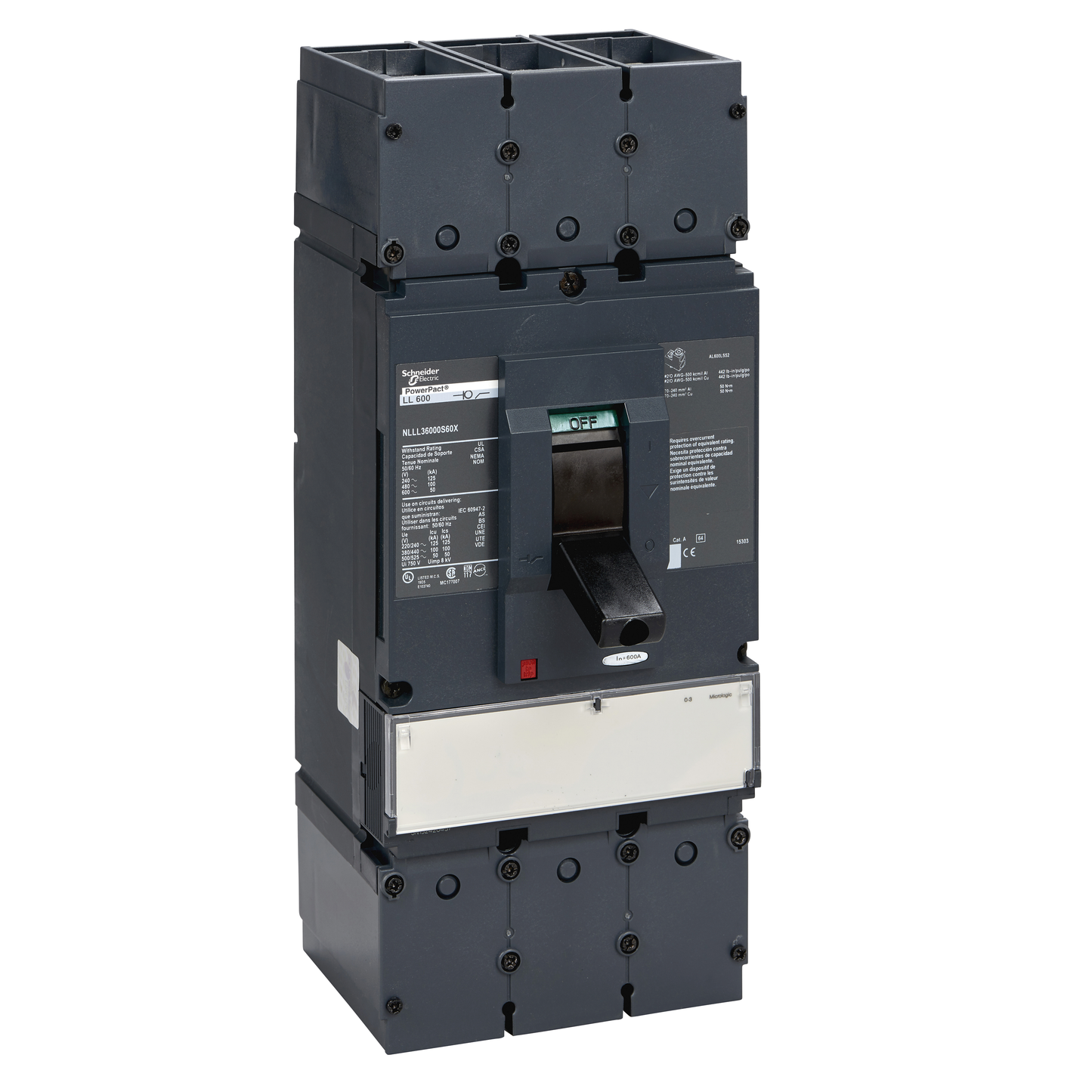 Schneider Electric-NLLL36000S60X-AUTOMATIC SWITCH (MCCB)