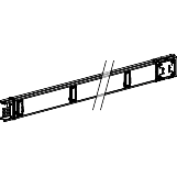 Schneider Electric-KSA400ED33012-Canalis KSA - élément droit 400A - 3m - 3L+PE - 12 fenêtres
