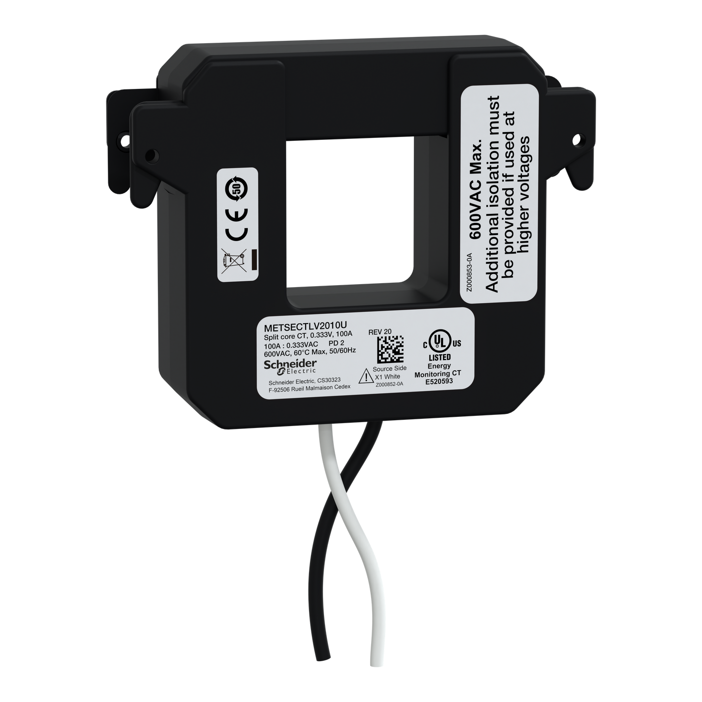 Schneider Electric-METSECTLV2010U-TI ouvrant 100A 0,333V