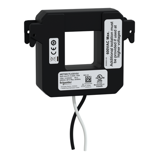 Schneider Electric-METSECTLV2010U-TI ouvrant 100A 0,333V
