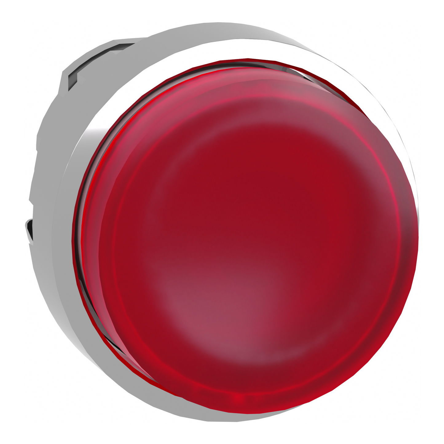 Schneider Electric-ZB4BW143-Harmony XB4 - tête bouton poussoir lumineux DEL - Ø22 - dépassant - rouge