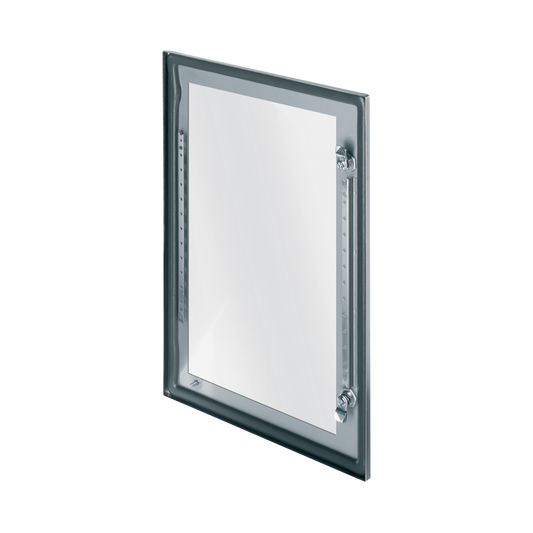 Schneider Electric-NSYDS3X64T-PanelSeT Pièces détachées - porte vitrée de coffet inox S3X - 600x400 - ac ferm.
