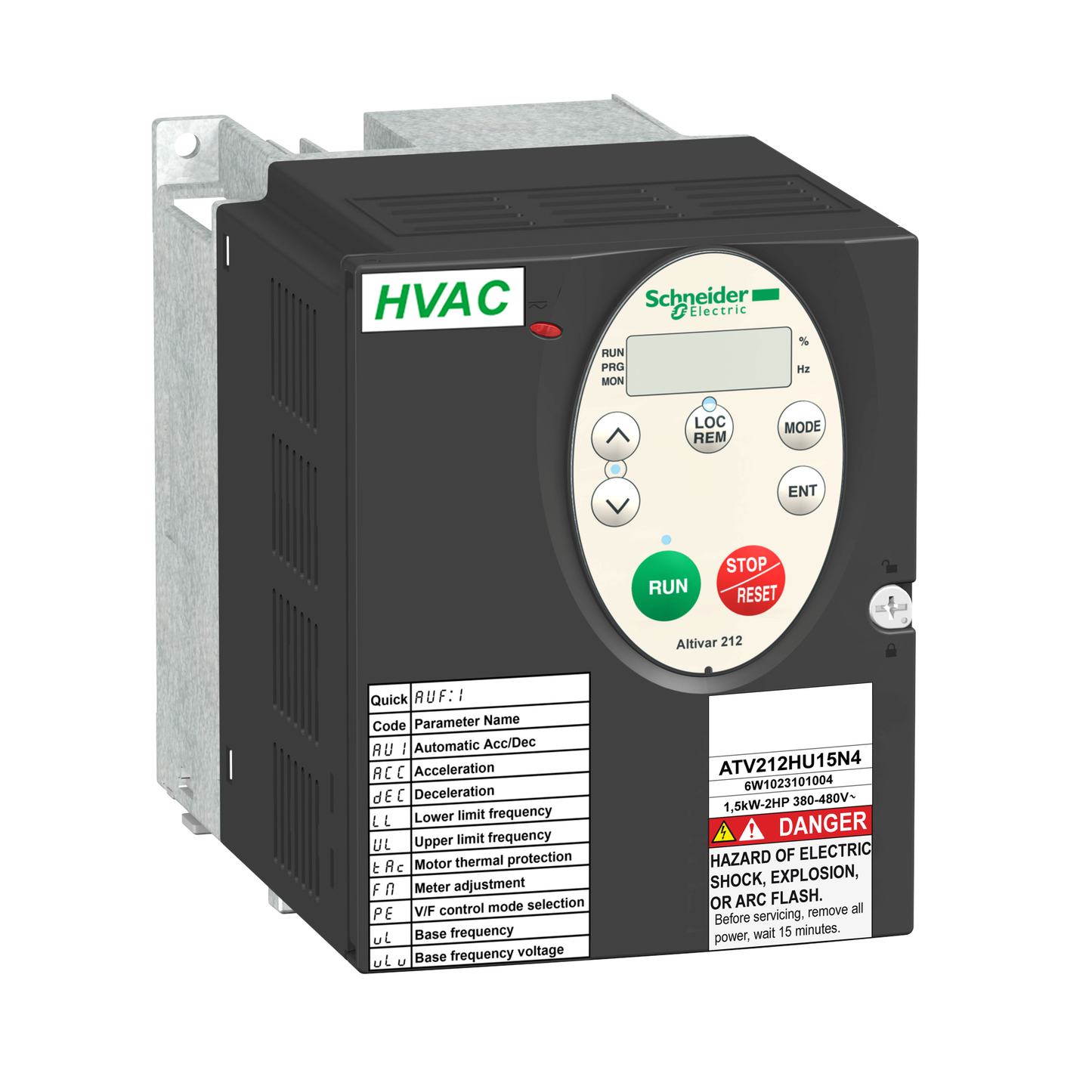 Schneider Electric-ATV212HU22N4-ATV212 2,2KW 3HP 480V TRI