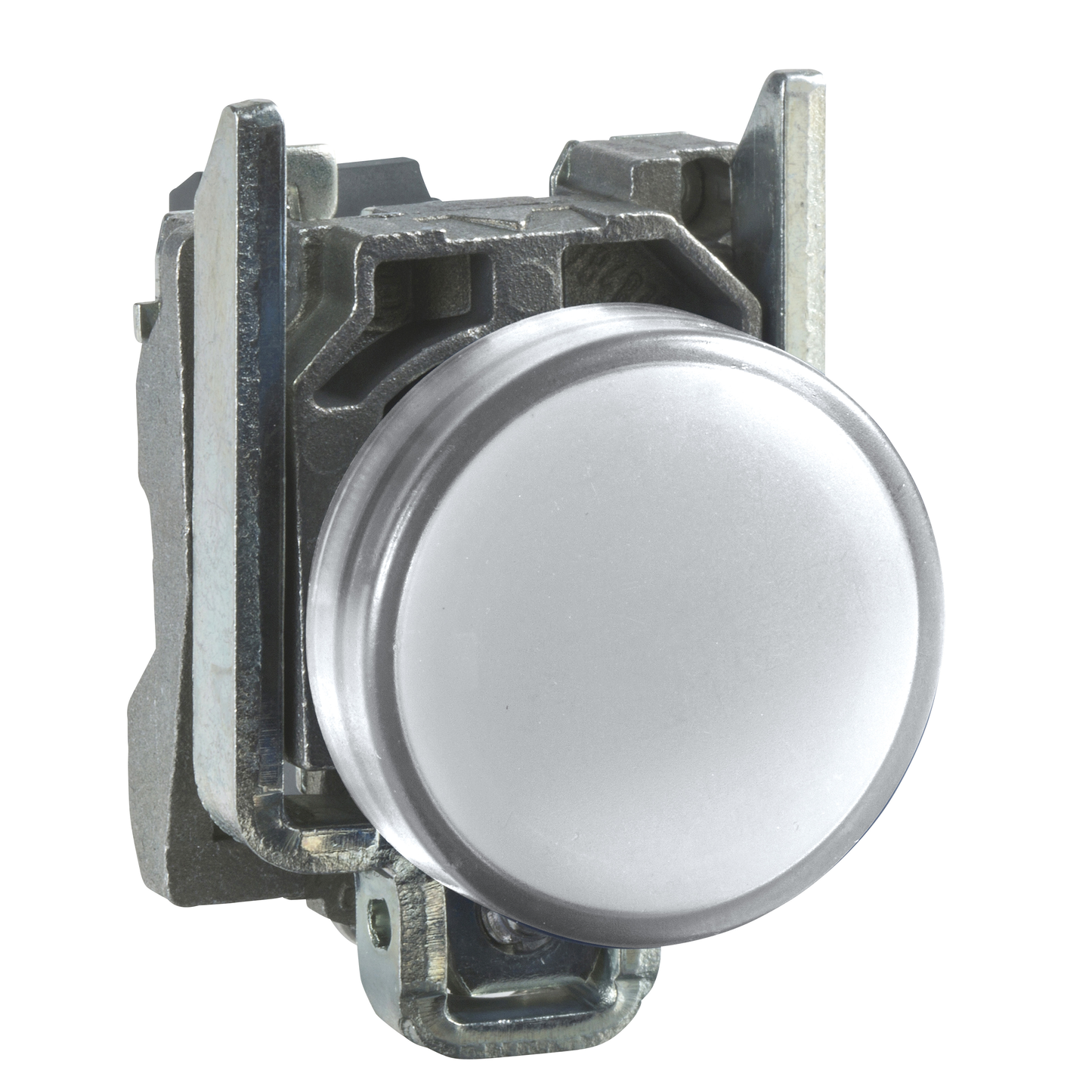 Schneider Electric-XB4BVM1-Harmony XB4 - voyant lumineux DEL - Ø22 - blanc - 230V - vis étrier