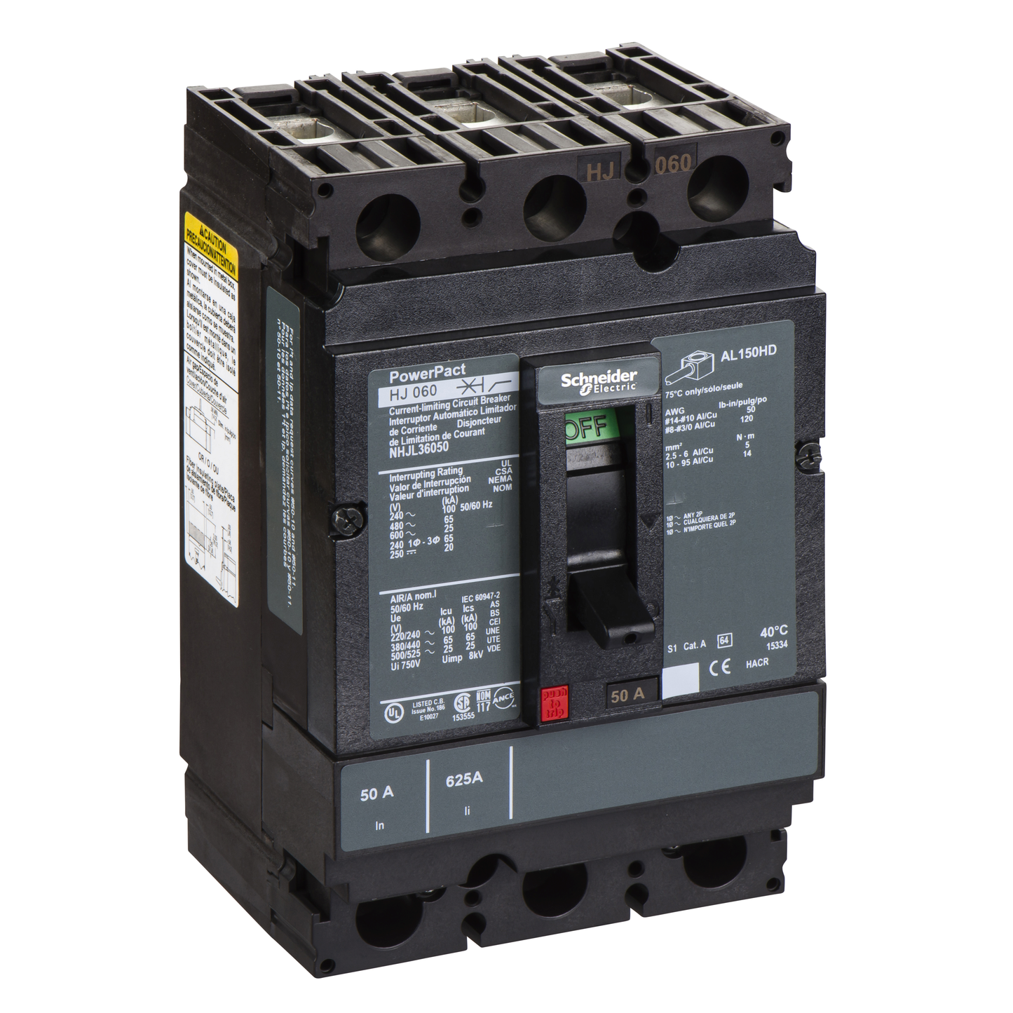 Schneider Electric-NHJL36050-DISJONCTEUR BOITIER MOULE